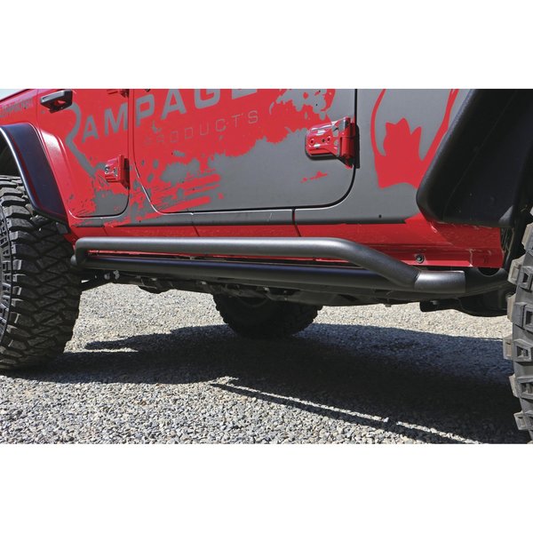 Rampage SLIMLINE SIDE BARS 18-C WRANGLER (JL) 26629